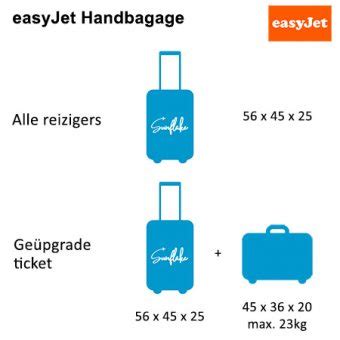 easyjet handbagage afmetingen|handbagage boeken easyjet.